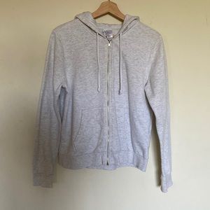 Divided, L zip-up sweater